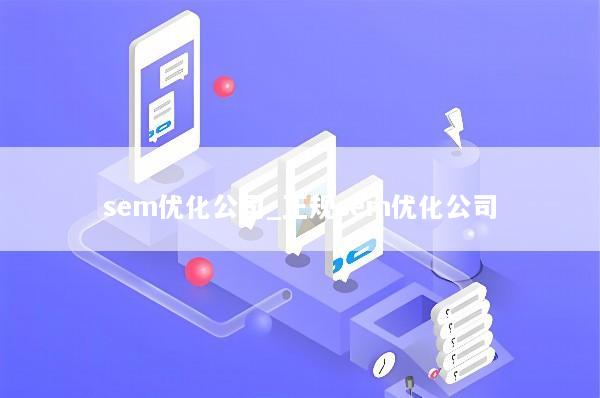 sem优化公司_正规sem优化公司